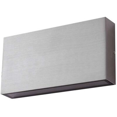 Lindby Jarte Lámpara de pared exterior - Gris, metal - 17cm Lindby Jarte Lámpara de pared exterior - Gris, metal - 17cm