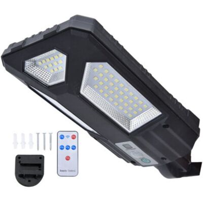 OEM Lámpara Solar De Jardín De 87 Led Con Sensor De Movimiento, Aplique De Pared Exterior Impermeable Ip65 Con Control Remoto Para Patio -crezuo OEM Lámpara Solar De Jardín De 87 Led Con Sensor De Movimiento, Aplique De Pared Exterior Impermeable Ip65 Con Control Remoto Para Patio -crezuo
