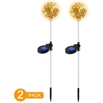 OEM Luces Solares Para Jardín - 2 Unidades - Impermeables Ip65 - Linternas De Jardín Para Exteriores, Ideales Para Caminos Y Césped OEM Luces Solares Para Jardín - 2 Unidades - Impermeables Ip65 - Linternas De Jardín Para Exteriores, Ideales Para Caminos Y Césped