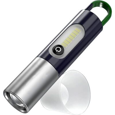 LIIYIELA Linterna Led Extensible De 1000 Lúmenes Con Zoom, Linterna Led Ultra Potente, 4 Modos De Iluminación Con Zoom, Resistente A Golpes Y Antideslizante Para Acampar, Hacer Senderismo Y Emergencias. LIIYIELA Linterna Led Extensible De 1000 Lúmenes Con Zoom, Linterna Led Ultra Potente, 4 Modos De Iluminación Con Zoom, Resistente A Golpes Y Antideslizante Para Acampar, Hacer Senderismo Y Emergencias.