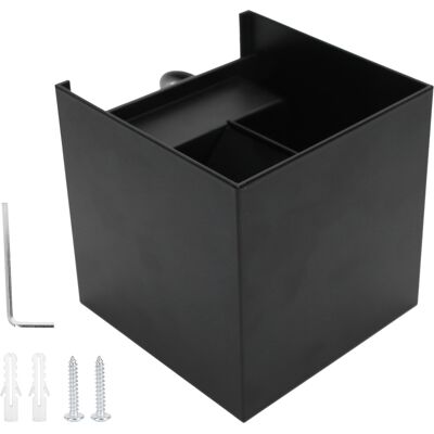 OEM Aplique De Pared Led Para Exteriores De 12 W, Resistente Al Agua Ip65, Cuadrado, De Aluminio Blanco, Iluminación Para Jardín. OEM Aplique De Pared Led Para Exteriores De 12 W, Resistente Al Agua Ip65, Cuadrado, De Aluminio Blanco, Iluminación Para Jardín.