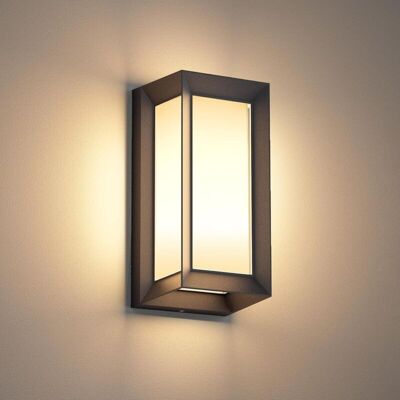 OEM Aplique De Pared Interior/exterior E27, Lámpara De Pared Moderna Impermeable Ip65, Iluminación De Pared Para Pasillo, Entrada, Balcón, Bombilla No Incluida, Negro - Crezuo OEM Aplique De Pared Interior/exterior E27, Lámpara De Pared Moderna Impermeable Ip65, Iluminación De Pared Para Pasillo, Entrada, Balcón, Bombilla No Incluida, Negro - Crezuo