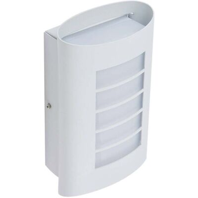 Lindby - Ismael - Blanco - Aluminio Lámpara exterior de pared Lindby - Ismael - Blanco - Aluminio Lámpara exterior de pared