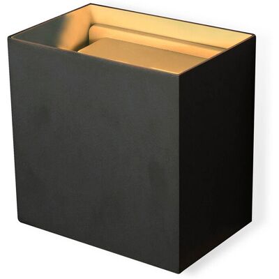Aplique Negro Modelo Davos Xl Led 20 W Para Exterior Mantra Aplique Negro Modelo Davos Xl Led 20 W Para Exterior Mantra