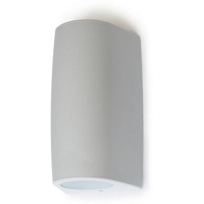 Aplique de Pared IP55 - GU10 Resina Gris Aplique de Pared IP55 - GU10 Resina Gris