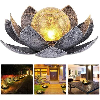 OEM Lámpara Solar De Jardín Con Diseño De Flor De Loto Y Luz Blanca Cálida, Resistente Al Agua (ip44) Para Patio, Jardín, Césped Y Balcón. -crezuo OEM Lámpara Solar De Jardín Con Diseño De Flor De Loto Y Luz Blanca Cálida, Resistente Al Agua (ip44) Para Patio, Jardín, Césped Y Balcón. -crezuo