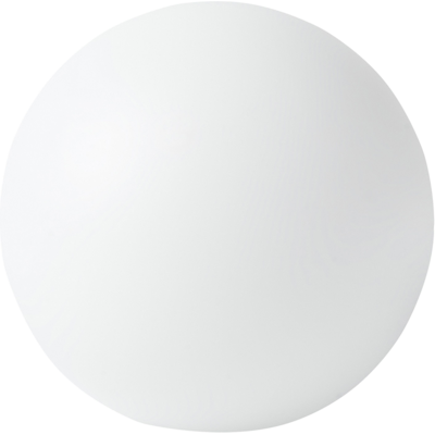 BELIANI Lámpara Led Esférica De Exterior Material Sintético Ip67 Impermeable Con Mando A Distancia Blanco 38 Cm Jocoy BELIANI Lámpara Led Esférica De Exterior Material Sintético Ip67 Impermeable Con Mando A Distancia Blanco 38 Cm Jocoy