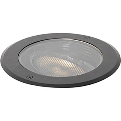 Qazqa Proyector de suelo exterior negro AR111 ajustable IP65 - Para LED Qazqa Proyector de suelo exterior negro AR111 ajustable IP65 - Para LED