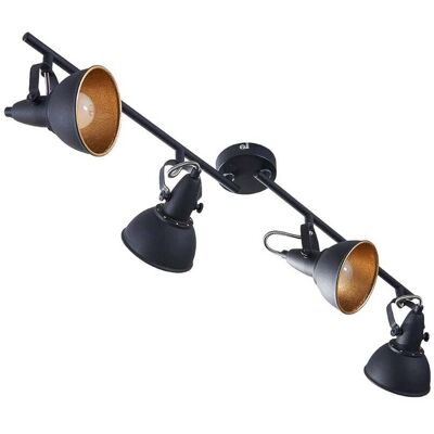 Lindby Foco 'julin' En Negro De Metal Lindby Foco 'julin' En Negro De Metal