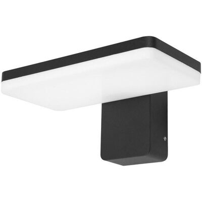 MIIDEX LIGHTING Lámpara de Pared - Blanco Cálido - 120° - 12W - IP65 - 750lm MIIDEX LIGHTING Lámpara de Pared - Blanco Cálido - 120° - 12W - IP65 - 750lm