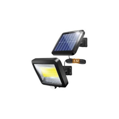 OEM Foco Solar Exterior Con Sensor De Movimiento Infrarrojo, Proyector Led 100cob Con Sensor, Iluminación De Seguridad, 180 Lúmenes, Resistente Al Agua Ip65, Para Jardín, Almacén, Entrada - Crezuo OEM Foco Solar Exterior Con Sensor De Movimiento Infrarrojo, Proyector Led 100cob Con Sensor, Iluminación De Seguridad, 180 Lúmenes, Resistente Al Agua Ip65, Para Jardín, Almacén, Entrada - Crezuo