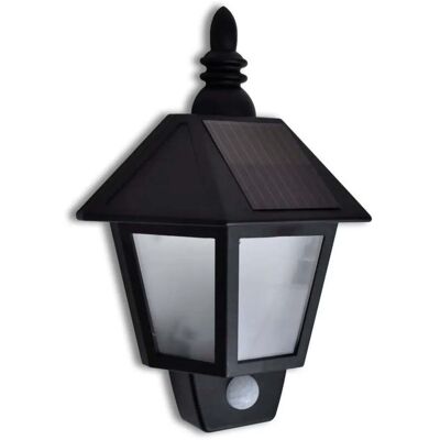 HELLOSHOP26 Aplique Solar De Exterior Con Sensor De Movimiento 20 X 9,5 X 27,5 Cm Diseño Moderno Luz De Jardín De Abs Negro 020045851 HELLOSHOP26 Aplique Solar De Exterior Con Sensor De Movimiento 20 X 9,5 X 27,5 Cm Diseño Moderno Luz De Jardín De Abs Negro 020045851