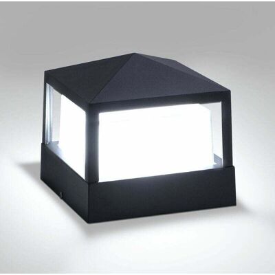 OEM Farola, Luz Para Pilar De Entrada, Luz Para Columna Exterior, Luz Para Villa, Luz De Aluminio Impermeable Ip65 Para Jardín, Césped, Entrada, Valla, Luz Blanca Fría, Clase Energética A++. OEM Farola, Luz Para Pilar De Entrada, Luz Para Columna Exterior, Luz Para Villa, Luz De Aluminio Impermeable Ip65 Para Jardín, Césped, Entrada, Valla, Luz Blanca Fría, Clase Energética A++.