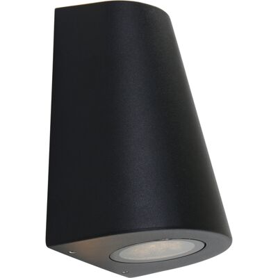 Lámpara de Pared Exterior Sienna Lighting - Luz Up Down Negra Mate Lámpara de Pared Exterior Sienna Lighting - Luz Up Down Negra Mate