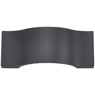 Lámpara de pared LED exterior 'Jace' - Negro, Aluminio Lámpara de pared LED exterior 'Jace' - Negro, Aluminio