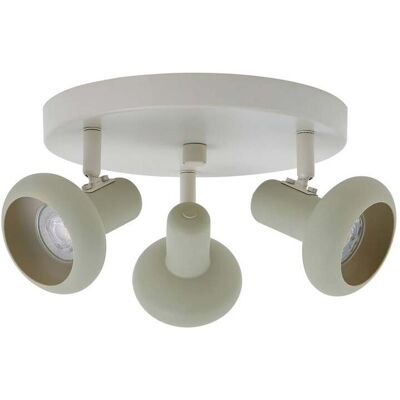 Foco 'huby' En Blanco De Metal - Lindby Foco 'huby' En Blanco De Metal - Lindby