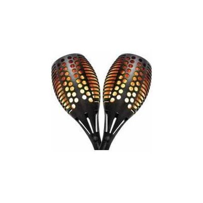 OEM Linternas Solares Para Exteriores, Decoración De Jardín, Lámpara Solar Impermeable De 96 Led Con Efecto De Llama, Protección Ip65 Contra El Agua (2 Unidades) OEM Linternas Solares Para Exteriores, Decoración De Jardín, Lámpara Solar Impermeable De 96 Led Con Efecto De Llama, Protección Ip65 Contra El Agua (2 Unidades)