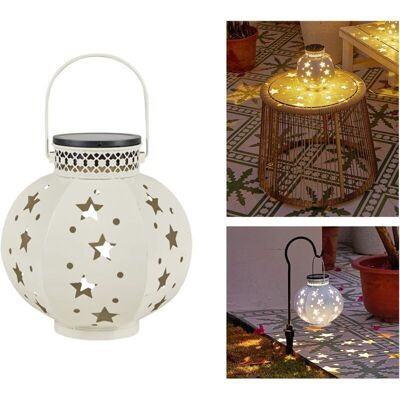 OEM Farol Solar Metálico Para Exteriores, Ideal Para Jardín, Patio O Árbol. Iluminación Decorativa Resistente A La Intemperie, Con Una Duración De Batería De 8 Horas. OEM Farol Solar Metálico Para Exteriores, Ideal Para Jardín, Patio O Árbol. Iluminación Decorativa Resistente A La Intemperie, Con Una Duración De Batería De 8 Horas.