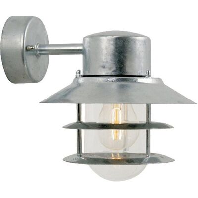 Nordlux Blokhus Aplique De Pared Acero Galvanizado 23 Cm Nordlux Blokhus Aplique De Pared Acero Galvanizado 23 Cm