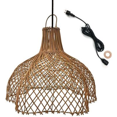 Lumisky Lámpara colgante exterior - Ratán, 60cm, IP64 Lumisky Lámpara colgante exterior - Ratán, 60cm, IP64