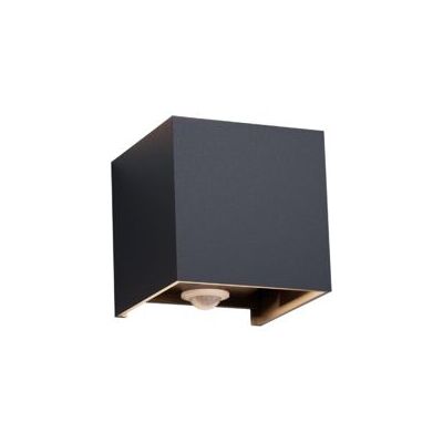 OEM Aplique De Pared Exterior De 12 W Con Sensor De Movimiento, Ip65, Para Exteriores E Interiores, Con Ángulo De Haz Ajustable, Luz De Pared Ascendente/descendente, 4000 K, Antracita - Crezuo OEM Aplique De Pared Exterior De 12 W Con Sensor De Movimiento, Ip65, Para Exteriores E Interiores, Con Ángulo De Haz Ajustable, Luz De Pared Ascendente/descendente, 4000 K, Antracita - Crezuo