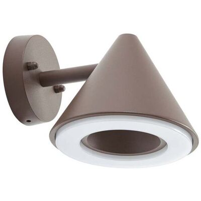 Lindby Lámpara De Pared Exterior 'soran' En Marrón Metal Lindby Lámpara De Pared Exterior 'soran' En Marrón Metal