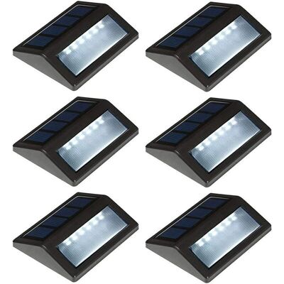 OEM Juego De 6 Luces Solares Exteriores Impermeables, Ideales Para Barandillas, Patios, Vallas Y Caminos. Luz Led Blanca Diurna. OEM Juego De 6 Luces Solares Exteriores Impermeables, Ideales Para Barandillas, Patios, Vallas Y Caminos. Luz Led Blanca Diurna.