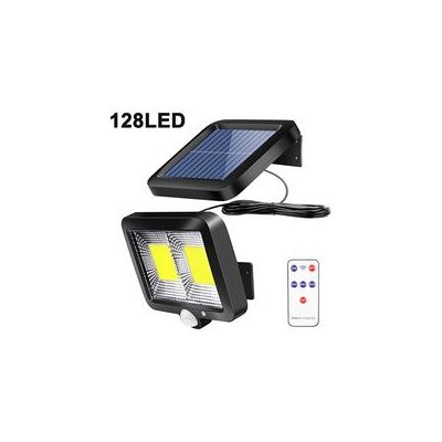 OEM Foco Solar Exterior Con Sensor De Movimiento, 128 Led, Haz Led Ultrabrillante De 120°, Resistente Al Agua Ip65, 3 Modos De Iluminación, Cable De 5 M. - Crezuo OEM Foco Solar Exterior Con Sensor De Movimiento, 128 Led, Haz Led Ultrabrillante De 120°, Resistente Al Agua Ip65, 3 Modos De Iluminación, Cable De 5 M. - Crezuo
