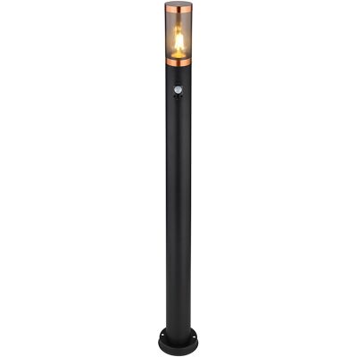 Globo Iluminación Boston Acero inoxidable Negro E27 - Lámpara de pared exterior Globo Iluminación Boston Acero inoxidable Negro E27 - Lámpara de pared exterior