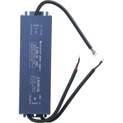 OEM Fuente De Alimentación Led Ip67 Impermeable De 250 W, De Ca 180-240 V A Cc 24 V, Con Múltiples Protecciones, Para Iluminación Exterior. OEM Fuente De Alimentación Led Ip67 Impermeable De 250 W, De Ca 180-240 V A Cc 24 V, Con Múltiples Protecciones, Para Iluminación Exterior.