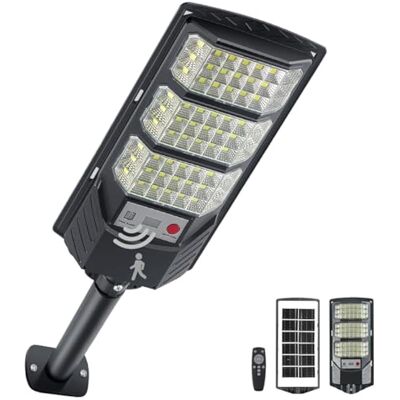 OEM Farola Solar Exterior, Foco Led Impermeable Con Sensor De Movimiento Y Mando A Distancia (1 Unidad) OEM Farola Solar Exterior, Foco Led Impermeable Con Sensor De Movimiento Y Mando A Distancia (1 Unidad)