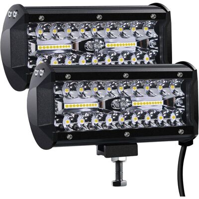 OEM Foco De Trabajo Led De 12 V Y 300 W, 7 Pulgadas - Foco Led Impermeable Ip67, Potente Iluminación Puntual Y De Inundación Para Coche, Camión, Tractor, Suv, Barco (paquete De 2) -crezuo OEM Foco De Trabajo Led De 12 V Y 300 W, 7 Pulgadas - Foco Led Impermeable Ip67, Potente Iluminación Puntual Y De Inundación Para Coche, Camión, Tractor, Suv, Barco (paquete De 2) -crezuo