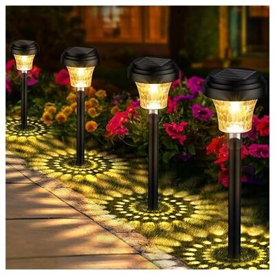 OEM Juego De 8 Luces Solares Para Jardín, Luces Solares Para Exteriores Con Luz Cálida Y 7 Colores Rgb, Iluminación Solar Exterior Impermeable Ip65 Para Caminos Y Decoración De Jardines. OEM Juego De 8 Luces Solares Para Jardín, Luces Solares Para Exteriores Con Luz Cálida Y 7 Colores Rgb, Iluminación Solar Exterior Impermeable Ip65 Para Caminos Y Decoración De Jardines.