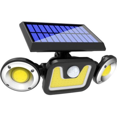 OEM Potente Foco Solar Exterior De 83 Led Con Detector De Movimiento, Resistente Al Agua Ip65. OEM Potente Foco Solar Exterior De 83 Led Con Detector De Movimiento, Resistente Al Agua Ip65.