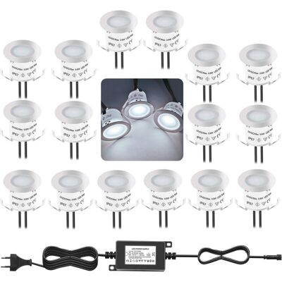 OEM Kit De Iluminación Led Empotrable, 4000k Blanco Natural 12v Impermeable Ip67, Para Escaleras, Piscinas, Jardín, Patio Y Paisajismo, Interior Y Exterior OEM Kit De Iluminación Led Empotrable, 4000k Blanco Natural 12v Impermeable Ip67, Para Escaleras, Piscinas, Jardín, Patio Y Paisajismo, Interior Y Exterior