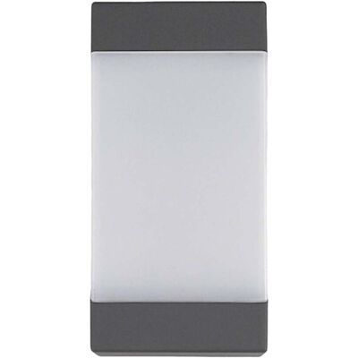 Aplique de exterior Lucande Kiran - Aluminio gris decorativo Aplique de exterior Lucande Kiran - Aluminio gris decorativo