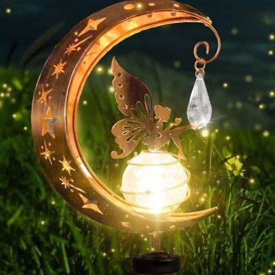 OEM Luces Solares Decorativas Con Forma De Luna Para Jardín, Decoración De Patio, Metal, Luna Solar, Led De Vidrio, Lámpara De Jardín, Farola Impermeable Con Hada Y Estaca, Patio, Césped -crezuo OEM Luces Solares Decorativas Con Forma De Luna Para Jardín, Decoración De Patio, Metal, Luna Solar, Led De Vidrio, Lámpara De Jardín, Farola Impermeable Con Hada Y Estaca, Patio, Césped -crezuo