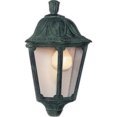 FUMAGALLI Aplique Iesse 1xe27 Ip55 L.22xan.13xal.35cm Resina Verde FUMAGALLI Aplique Iesse 1xe27 Ip55 L.22xan.13xal.35cm Resina Verde