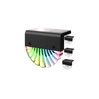 OEM Juego De 4 Luces Solares Led Para Caminos, Para Montaje En Pared Exterior, Color Crezuo OEM Juego De 4 Luces Solares Led Para Caminos, Para Montaje En Pared Exterior, Color Crezuo