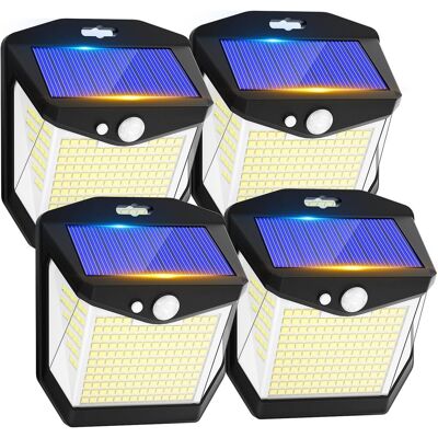 OEM Luz Solar Exterior Con Sensor De Movimiento - Luz Solar Exterior De 248 Led, Ip65, Resistente Al Agua, Iluminación De 270°, Luz De Seguridad Inalámbrica Para Pared, Luz Para Jardín Exterior, Paquete D OEM Luz Solar Exterior Con Sensor De Movimiento - Luz Solar Exterior De 248 Led, Ip65, Resistente Al Agua, Iluminación De 270°, Luz De Seguridad Inalámbrica Para Pared, Luz Para Jardín Exterior, Paquete D