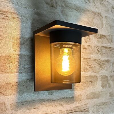 ARUM LIGHTING Aplique De Exterior E27 Antracita Korma Ip54 ARUM LIGHTING Aplique De Exterior E27 Antracita Korma Ip54