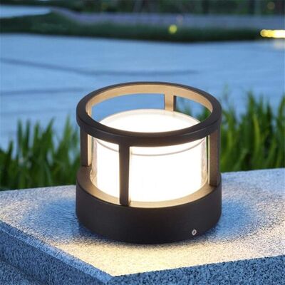 Minkurow 7w Luz De Jardín Al Aire Libre Simplicidad Europea Cilíndrica, Luz De Bolardo De Césped De Pedestal Al Aire Libre, Iluminación De Jardín Impermeable Ip65, Enchufe E27, Para Jardines, Caminos, Minkurow 7w Luz De Jardín Al Aire Libre Simplicidad Europea Cilíndrica, Luz De Bolardo De Césped De Pedestal Al Aire Libre, Iluminación De Jardín Impermeable Ip65, Enchufe E27, Para Jardines, Caminos,
