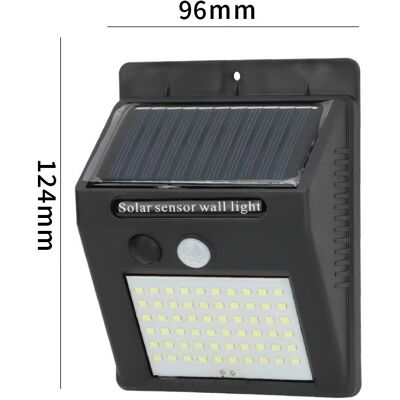 OEM Luces Solares Para Exteriores - Juego De Dos - Sensor De Movimiento - 64 Led - Resistentes Al Agua - Para Uso En Exteriores Y Jardines - Iluminación Solar Para Exteriores OEM Luces Solares Para Exteriores - Juego De Dos - Sensor De Movimiento - 64 Led - Resistentes Al Agua - Para Uso En Exteriores Y Jardines - Iluminación Solar Para Exteriores