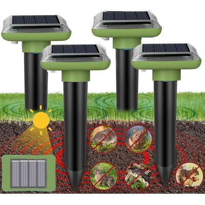 OEM Repelente Ultrasónico Para Topos, Juego De 4 Piezas De Repelente Solar Para Topos, Repelente Para La Caza De Topos, Trampas Para Topos, Repelente Anti-topos, Repelente Para Topos, Trampa Para Topos--c OEM Repelente Ultrasónico Para Topos, Juego De 4 Piezas De Repelente Solar Para Topos, Repelente Para La Caza De Topos, Trampas Para Topos, Repelente Anti-topos, Repelente Para Topos, Trampa Para Topos--c