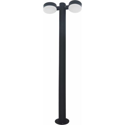 FORLIGHT Farola Exterior Ip54 Pale Led 21w Blanco Neutro - 4000k Gris Urbano Para Exterior De Jardín, Entrada, Camino FORLIGHT Farola Exterior Ip54 Pale Led 21w Blanco Neutro - 4000k Gris Urbano Para Exterior De Jardín, Entrada, Camino