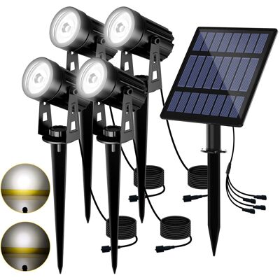 OEM Foco Solar Exterior Cuatro En Uno, Dos Modos De Iluminación, Resistente Al Agua Ip65, Cable De 3 Metros, Iluminación Solar Para Exteriores. OEM Foco Solar Exterior Cuatro En Uno, Dos Modos De Iluminación, Resistente Al Agua Ip65, Cable De 3 Metros, Iluminación Solar Para Exteriores.