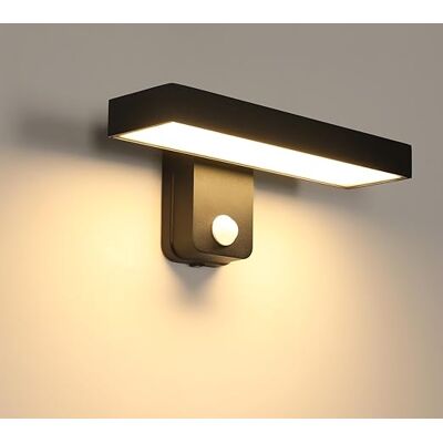 OEM Aplique De Pared Led Para Exteriores Ip65 Con Sensor De Movimiento, 17 W, 3000 K, Lámpara De Pared Moderna Ajustable 350° Con Sensor De Movimiento Para Jardín, Patio, Garaje, Entrada. OEM Aplique De Pared Led Para Exteriores Ip65 Con Sensor De Movimiento, 17 W, 3000 K, Lámpara De Pared Moderna Ajustable 350° Con Sensor De Movimiento Para Jardín, Patio, Garaje, Entrada.