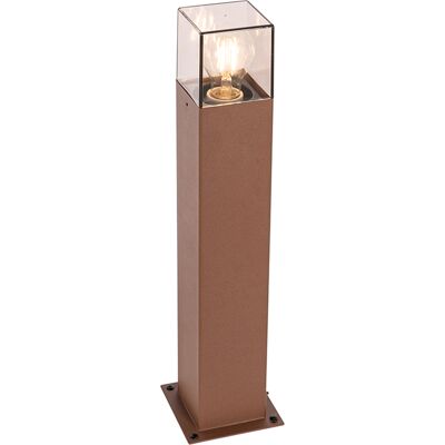 Qazqa + Industrial Baliza 50cm Óxido Pin Tierra Y Kit Conexión Subterránea - Denmark Aluminio /plástico Alargada Adecuado Para Led Max. 1 X 15 Watt Qazqa + Industrial Baliza 50cm Óxido Pin Tierra Y Kit Conexión Subterránea - Denmark Aluminio /plástico Alargada Adecuado Para Led Max. 1 X 15 Watt