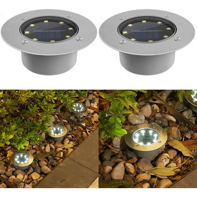 OEM 2 Luces Solares Decorativas Para Exteriores, Ideales Para Patio, Jardín O Villa, Impermeables Y Empotrables, Con Tecnología Led Y Luz Blanca. OEM 2 Luces Solares Decorativas Para Exteriores, Ideales Para Patio, Jardín O Villa, Impermeables Y Empotrables, Con Tecnología Led Y Luz Blanca.