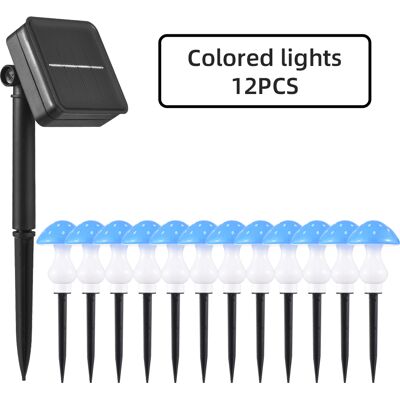 OEM Guirnalda De Luces Led Solares Con Forma De Hongo, 6/8/12 Unidades, Abs/ip65, Blanco Cálido/azul, 8 Modos + Función De Memoria Para Valla, Patio, Jardín. OEM Guirnalda De Luces Led Solares Con Forma De Hongo, 6/8/12 Unidades, Abs/ip65, Blanco Cálido/azul, 8 Modos + Función De Memoria Para Valla, Patio, Jardín.